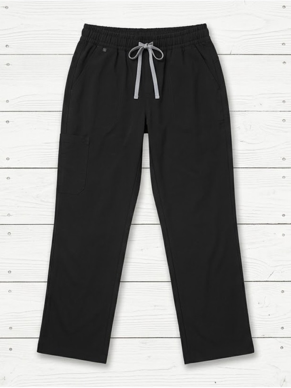 FIGS Kade High Rise Straight Leg Scrub Pants Black Womens XL Regular 1001674R